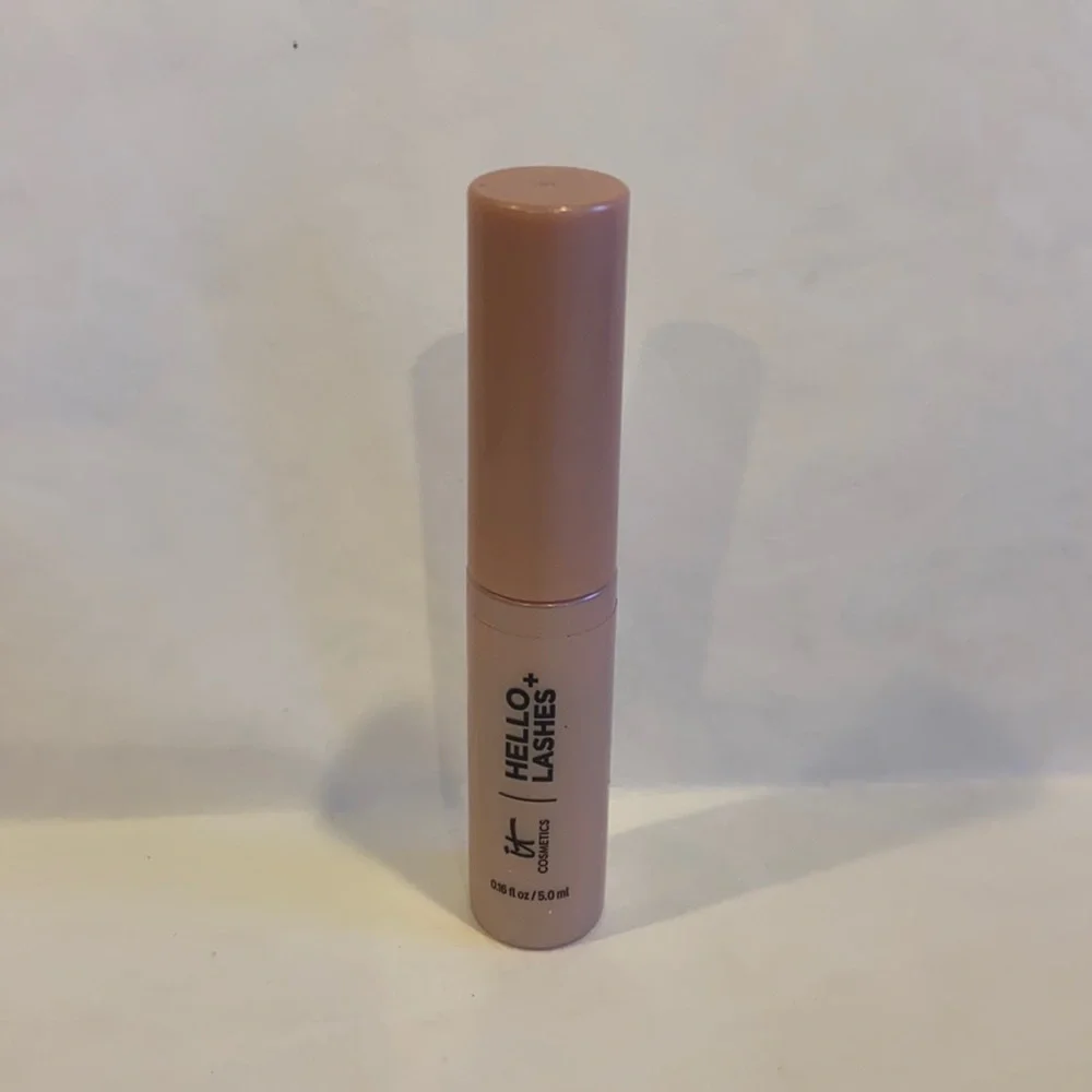 IT COSMETICS Hello Lashes+ Volumizing Mascara with Lash Serum Black 0.16oz